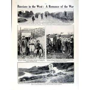  1915 16 WORLD WAR FRENCH SOLDIERS RUSSIAN SLAV PRISONER 