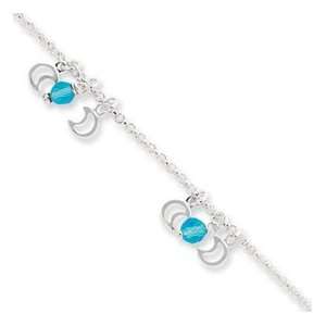  Sterling Silver Anklet Jewelry