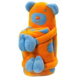   Baby Microplush Baby Blanket And Toy   Bear: Elegant Baby: Baby