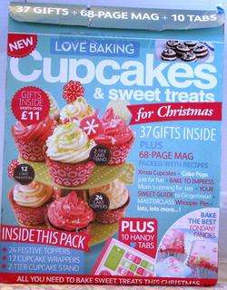 LOVE BAKING Premier CHRISTMAS 2011 Issue CUPCAKES & Sweet TREATS 