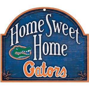    Florida Gators Home Sweet Home Wood Sign: Sports & Outdoors