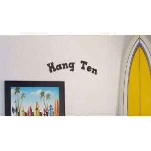  Hang Ten Wall Decals Stickers Words Lettering