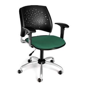   Chair and Stool with Arms Colonial Blue 326 AA3 2204: Office Products