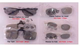 LG Cinema 3D Family Pack glasses AG F216 2011 (AG F240 AG F220 AG F260 