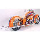   435 True Dual Exhaust with 39 Longtail Cholos for 2012 Harley Softail