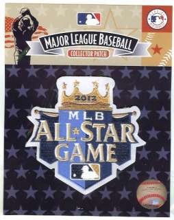 2012 MLB OFFICIAL ALL STAR PATCH KANSAS CITY ROYALS  