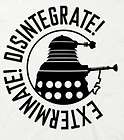   New Juniors XS SM MD DALEK Exterminate Babydoll Fit TSHIRT Import DR