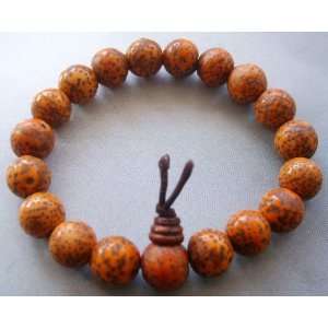  Natural Bodhi Beads Tibet Buddhist Prayer Bracelet Mala 