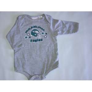 Philidephia Eagles NFL Baby/Infant Grey Long Sleeve 6 9 