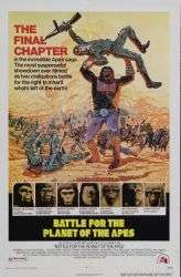 Battle for Planet of the Apes ORIG POSTER U.S. 1SH 1973  