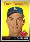 1956 TOPPS 184 DON BESSENT BROOKYN DODGER NM NM MT  