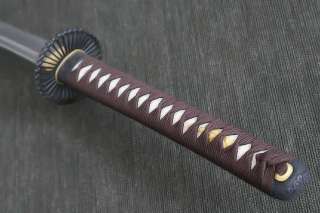 HAND FORGED FOLDED STEEL KATANA : SAMURAI SWORD (2204)  