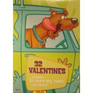  Scooby Doo Valentine Cards 32pk: Toys & Games