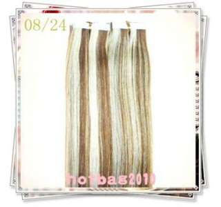 Remy Tape Hair Extension 1845cm,50g & 20 pieces 10 Color Availble 