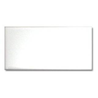 White Ceramic Subway Tile 3 x 6 Sample