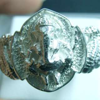 Ganesha Sterling Silver FINE Ring Size 8 Ganesa JEWELRY Ganesh 