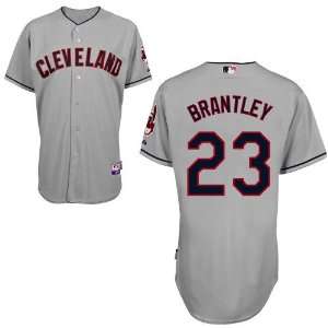Michael Brantley Cleveland Indians Authentic Road Cool Base Jersey By 
