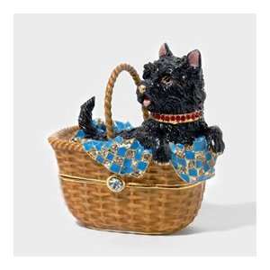  Department 56 Wizard of Oz, Toto in basket Jewel Box: Home 
