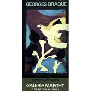  Georges Braque   Affiche #102, 1967