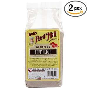 Bobs Red Mill Flour Teff, 24 ounces (Pack of2):  Grocery 