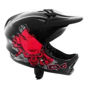   Staten Red Skulls Art Design Tanner Goldbeck Helmet