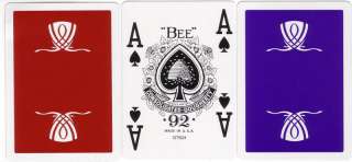NEW Bee Tech Art Wynn Casino Blue & Red Playing Cards Decks! Ohio 