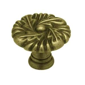  Brainerd PBF817Y ABT CP 35mm Victorian Leaf Knob