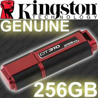 GENUINE Kingston DT310 256GB USB Flash Drive Thumb ReadyBoost  