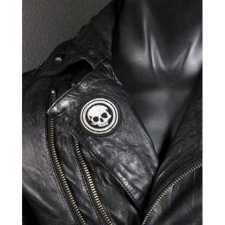 Mens Affliction Leather Jacket Limited Edition REBORN Studs 