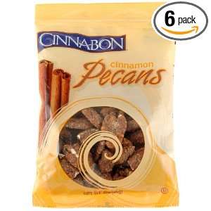 Cinnabon Pecans, Cinnamon, 3 Ounce (Pack of 6)  Grocery 
