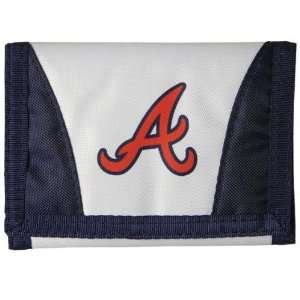  Atlanta Braves   Logo Nylon Wallet: Sports & Outdoors