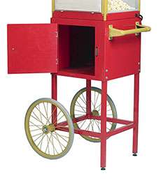 Shown below is the special matching cart in Red #2649CR. Has storage 