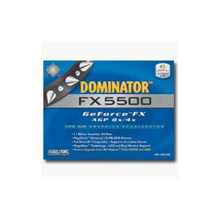 Mad Dog Multimedia Dominator FX 5500 AGP 128MB Graphics Accelerator
