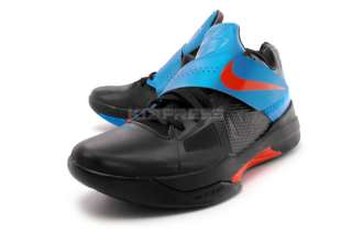   Zoom KD IV X [477677 002] 4 Basketball Durant Black/Orange Blue  