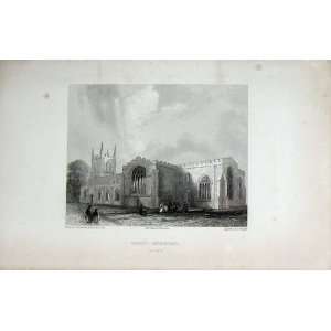   : Wales Exterior View Bangor Cathedral Church Winkles: Home & Kitchen