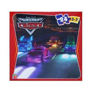  Disney Pixar Cars 24 Piece Puzzle   Night Chase (N9556 