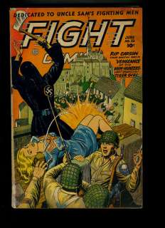 FIGHT COMICS #32 [1944] CLASSIC WW II COVER  