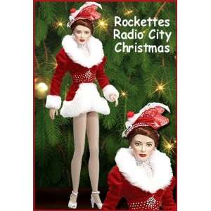  Franklin Mint Rockettes Radio City Christmas Spectacular Vinyl Doll 