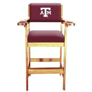  Texas A&M Aggies Tall Pool/Billiard Spectator Chair 