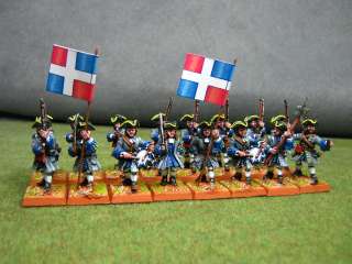 28mm WSS DPS painted French Musketeer Battalion FMFR002  