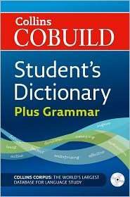 Collins COBUILD Students Dictionary plus Grammar with CD ROM 