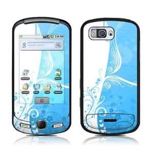 Blue Crush Design Protector Skin Decal Sticker for Samsung Moment SPH 