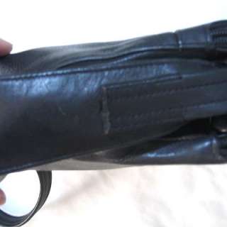 TIGNANELLO BLACK LEATHER HANDBAG CROSS BODY SHOULDER BAG 10X7X3 20 23 