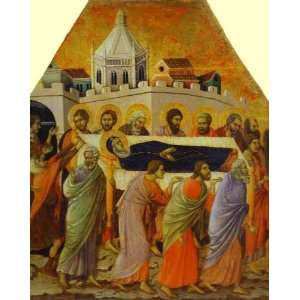  Hand Made Oil Reproduction   Duccio di Buoninsegna   24 x 