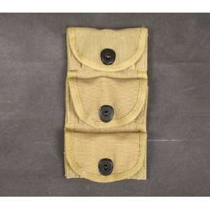   WWI 1917 Half Moon Clip .45 cal 3 Pocket Pouch: Everything Else