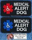 MEDICAL ALERT DOG PATCH 2X4 INCH service