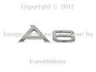 Audi a6 Emblem A 6 Trunk/Hatch Badge insignia Chrome