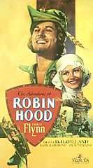 The Adventures of Robin Hood VHS, 1996  