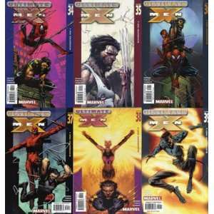   Ultimate X Men 2003 Issues #34 39 Comic Book Set (Blockbuster) Books