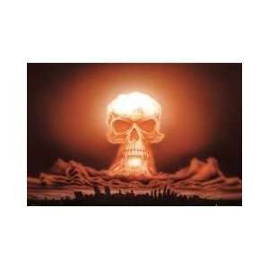  SCI FI Posters Nuclear Blast   Skull Poster   61x91cm 